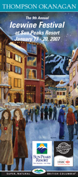 Sun Peaks Winter Ice Wine Festival cover by Kendra Smith