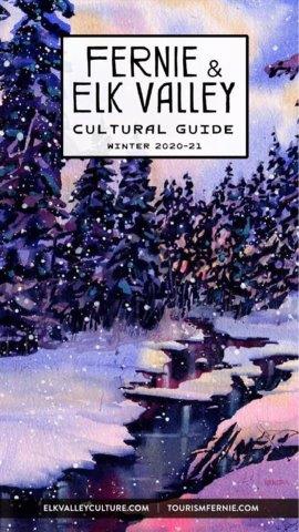 2020-2021 Winter Fernie & Elk Valley Cultrual Guide Cover by Kendra Dixson