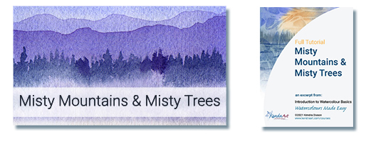 Misty Mountains and Misty Trees Video and eBook