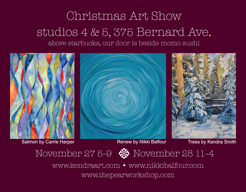 Exhibitions and Art Shows | KendraArt, Canadian Artist Kendra Dixson ...